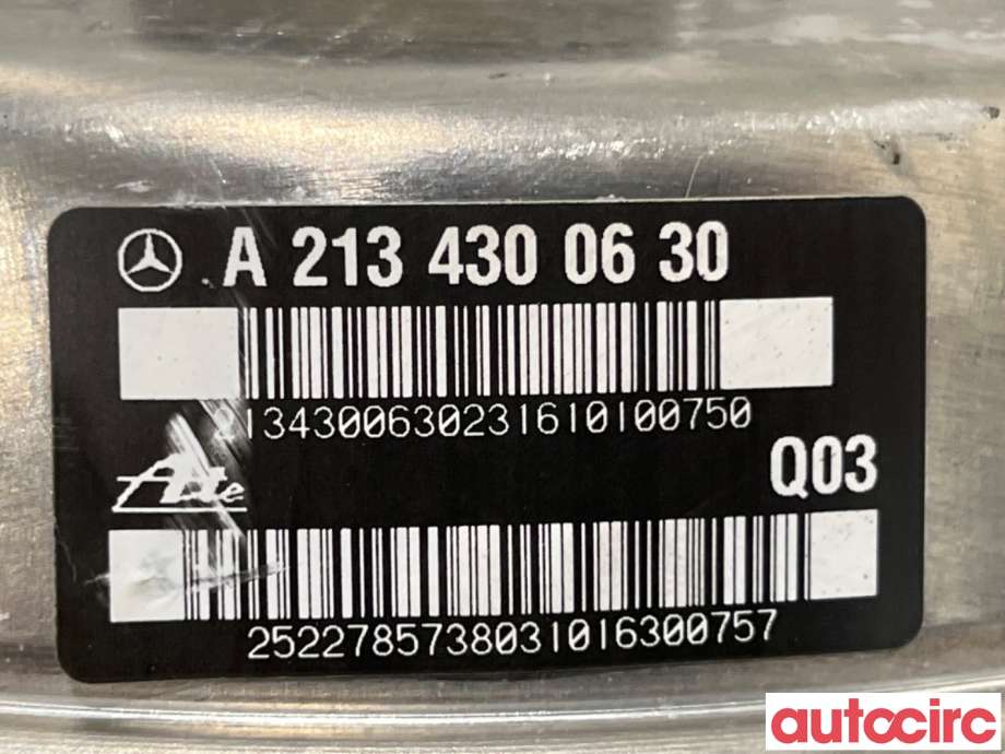 Bremsekraft-forsterker til Mercedes GLC 2015-2022 (X253) (X253) (MERCEDES|A2134301130||A2134300630)