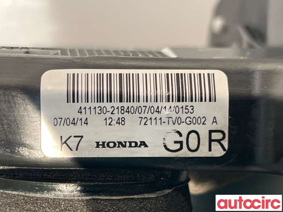 Låsekasse høyre foran til Honda Civic 2012-2015 (Type IX, Fase 1)  (HONDA|72110-TR3-A11|411130-21840|72111-TV0-G002)