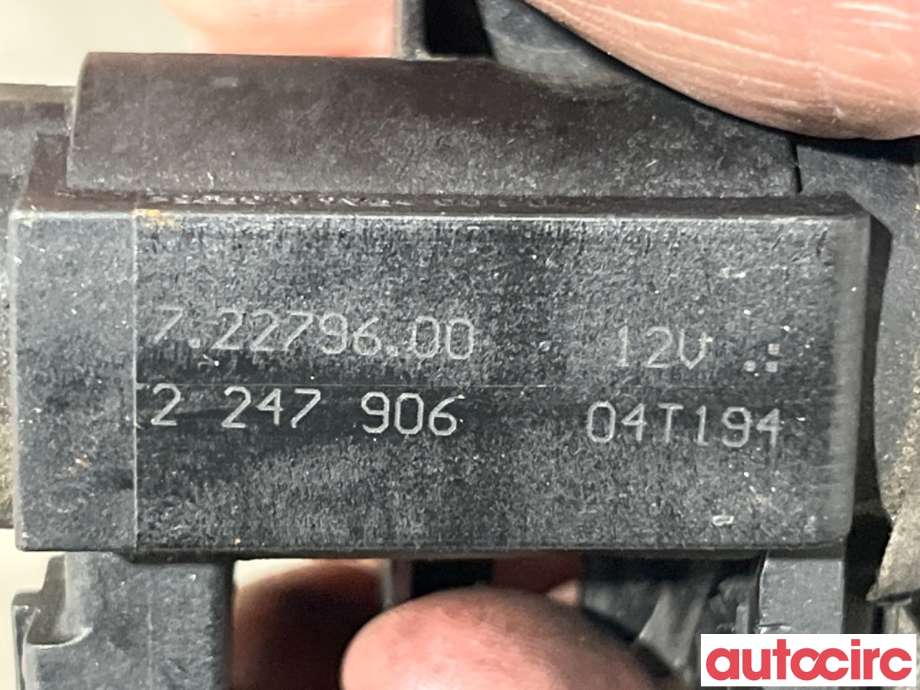 Vakuumventil til BMW X5 2000-2006 (E53) (E53) (BMW|11747796634|72279600|2247906)