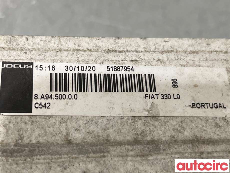 Intercooler til Fiat Tipo 2017-->>  (FIAT|51887954|8A9450000)