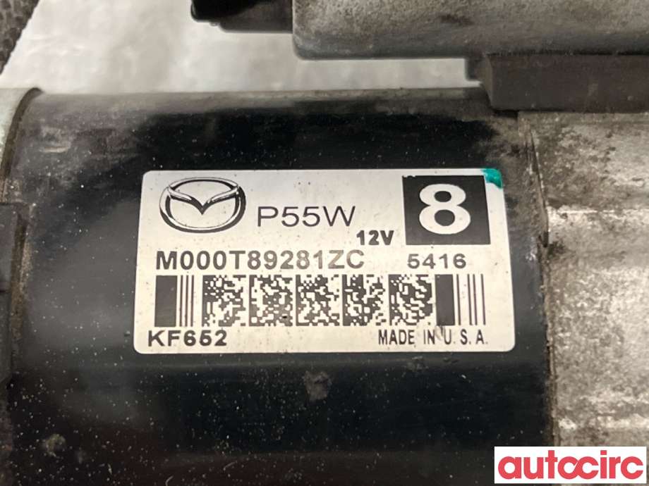 Starter til Mazda 2 2015-2019 (Type III, Fase 1)  (MAZDA|PE09-18-400|M000T89281ZC|P55W)