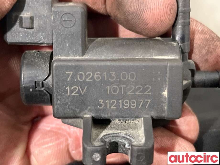 Vakuumventil til Volvo XC70 2008-2013 (Type II, Fase 1)  (VOLVO|31422233|70261300|31219977)