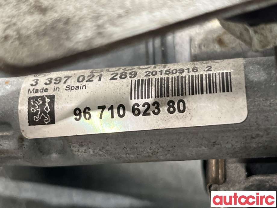 Viskermotor frontrute til Peugeot 5008 2010-2017 (Type I)  (PEUGEOT|6405PX|1397220577|9671062380)