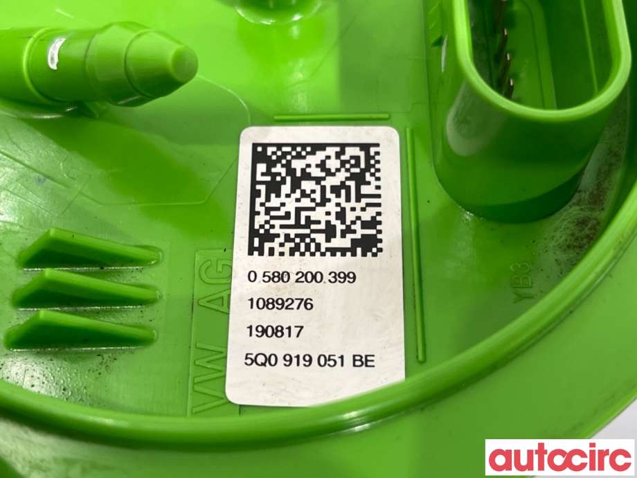 Bensinpumpe mekanisk til VW e-Golf 2017-2020 (Fase 2)  (VOLKSWAGEN|5Q0919087T|0580200399|5Q0919051BE)