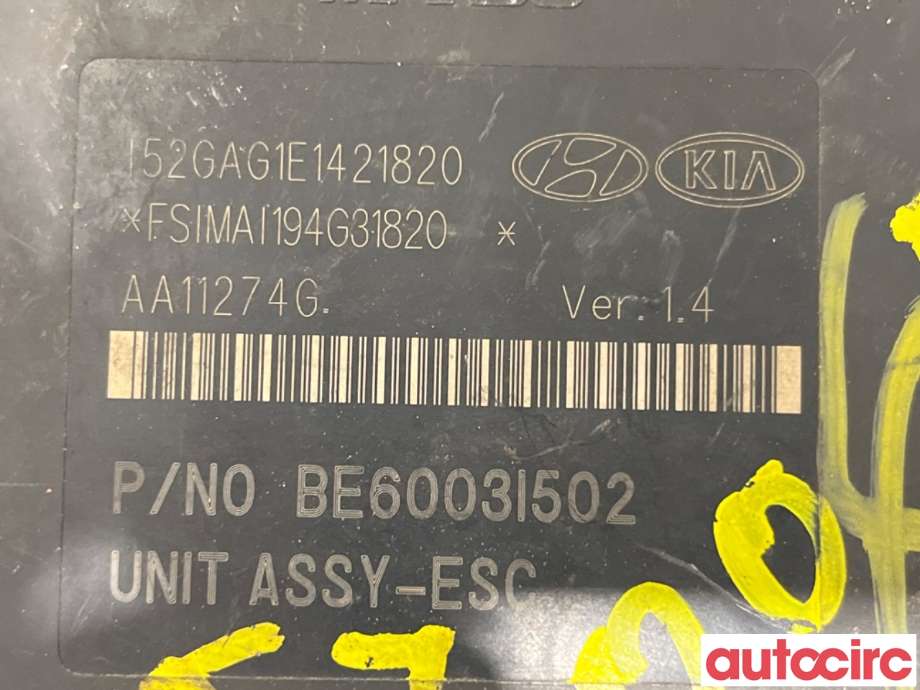 ABS sentral til Hyundai i40 2012-2017  (HYUNDAI|589203Z510|BE6003I502|58920-3Z510)