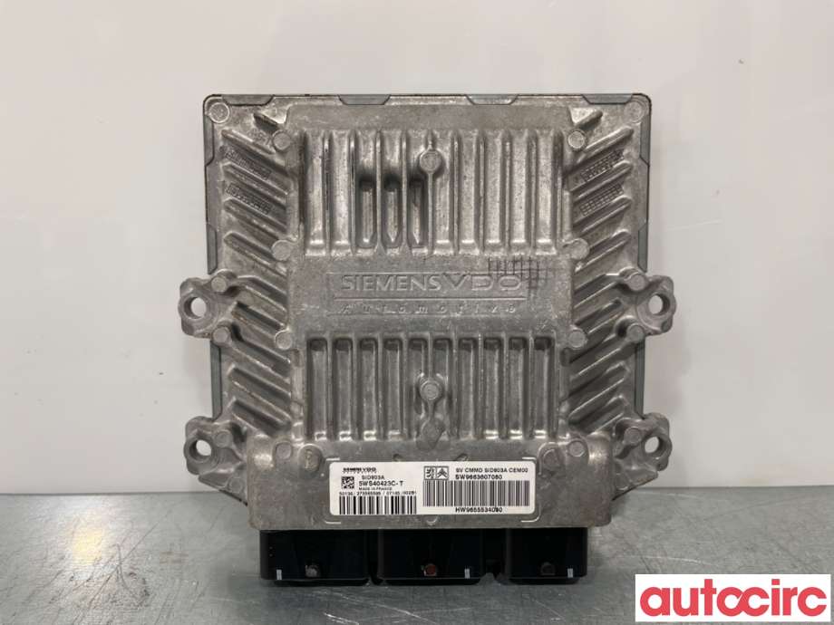 Styreenhet motor til Peugeot 407, 2004-2010 (PEUGEOT|5WS40423C-T)