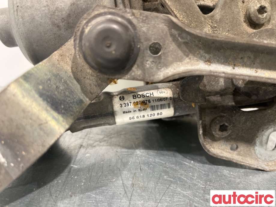 Viskermotor frontrute til Peugeot 407 2004-2010  (PEUGEOT|9661812080|6405GP|)