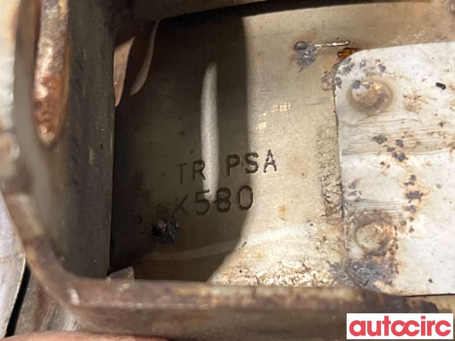 Partikkelfilter til Peugeot 207 2006-2012 (PEUGEOT|174045|TRPSAK580|)