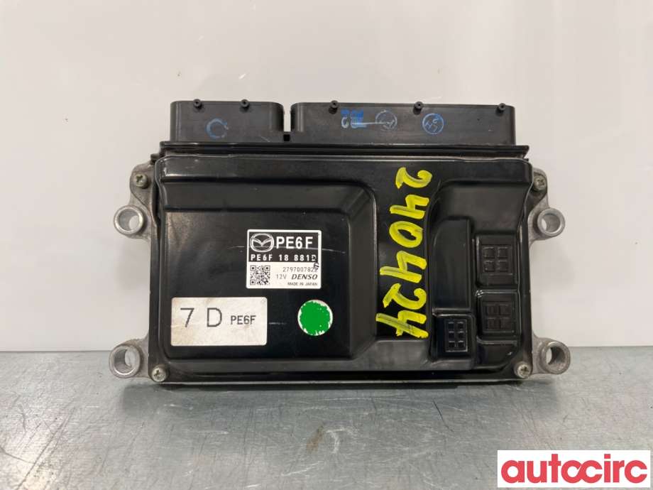 Styreenhet motor til Mazda 6, 2013-2015 (Type III, Fase 1)  (MAZDA|PUZF-18-881C)