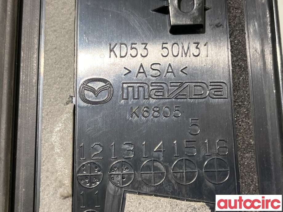 Lister til Mazda CX-5 2012-2017 (Type I)  (MAZDA|KD53-50-M30F||KD5350M31)