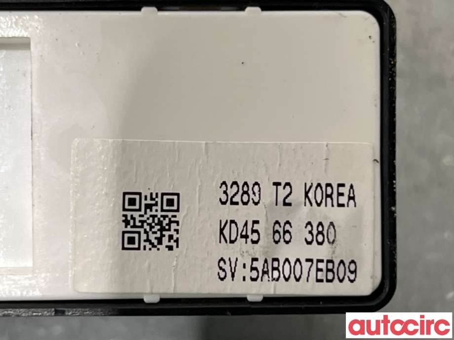 Bryter ruteheis til Mazda CX-5 2012-2017 (Type I)  (MAZDA|KD45-66-380||KD4566380)