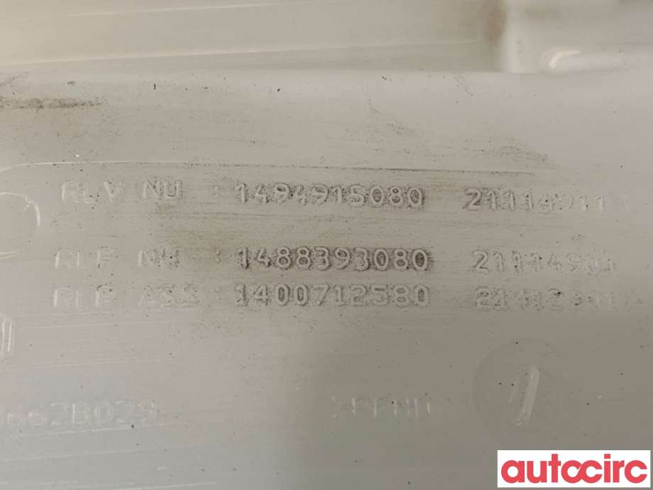 Spylertank til Toyota Proace 2013-2016 (Type I)  (TOYOTA|SU001A2557||1494915080)