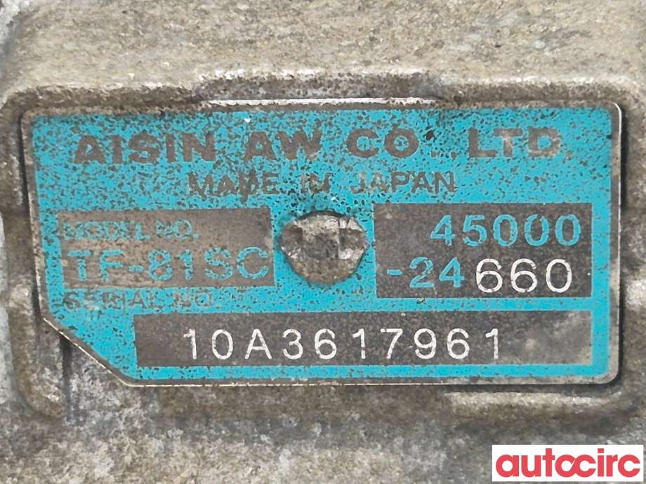 Girkasse automat til Hyundai Ix35 2010-2015  (HYUNDAI|4500024660|E11|TF-81SC)