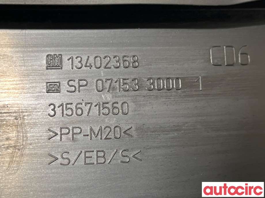 Diverse deler til Opel Astra J 2010-2015 (OPEL|13402368|)