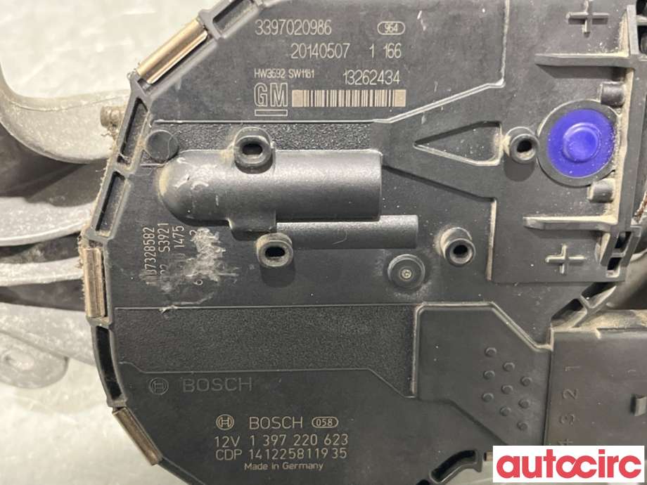 Viskermotor frontrute til Opel Astra J 2010-2015  (OPEL|13262434|1397220623)