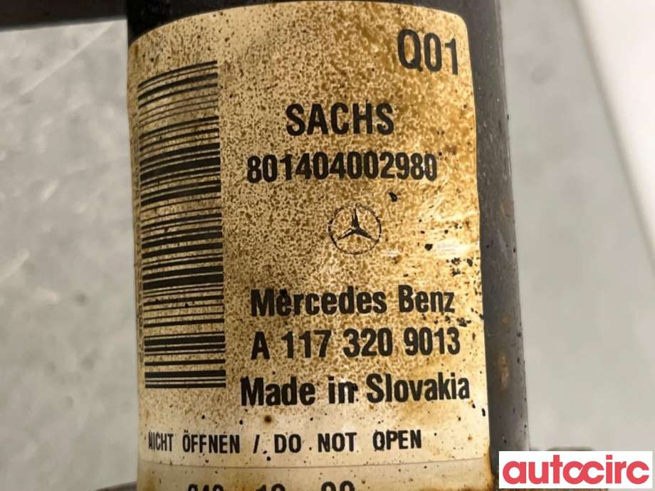 Fjærbein høyre foran til Mercedes CLA 2013-2019 (C117) (C117) (MERCEDES|A1173232400|801404002980|A1173209013)