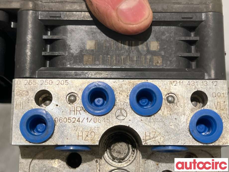 ABS sentral til Mercedes E-Klasse 2006-2009 (Fase 2) (W211) (W211) (MERCEDES|A2114312012|0265250205|A2114311312)