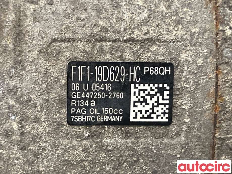 Aircondition kompressor til Ford Transit Connect 2013-2018 Type II, Fase 1  (FORD|2244227|447250-2760|F1F1-19D629-HC)