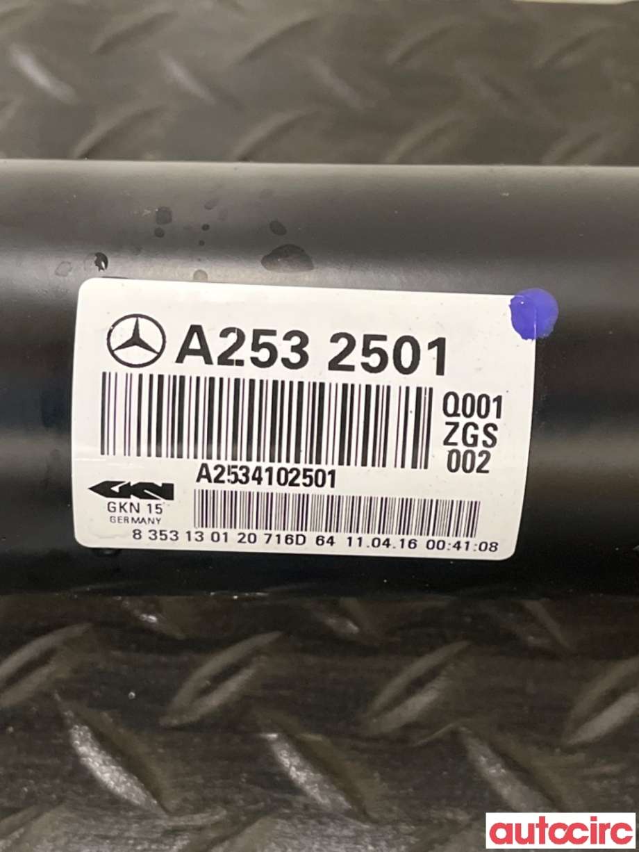 Mellomaksel bakre til Mercedes GLC 2015-2022 (X253) (X253) (MERCEDES|A2534102501||A2534108201)