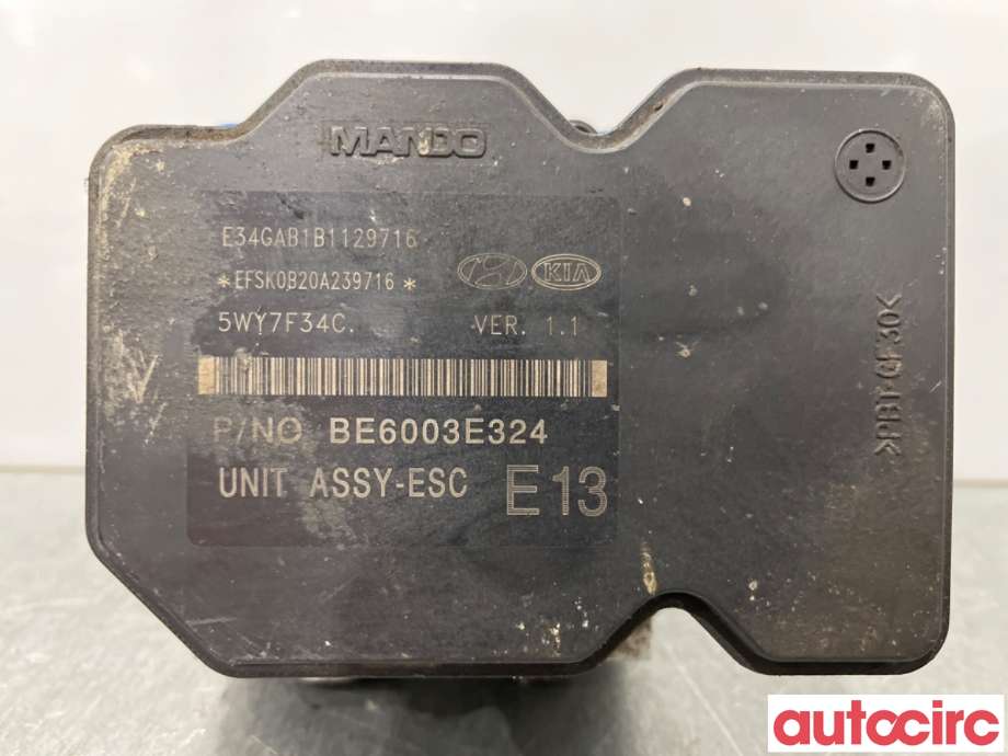 ABS sentral til Hyundai Ix35 2010-2015  (HYUNDAI|589103J706|BE6003E324|58910-3J706)