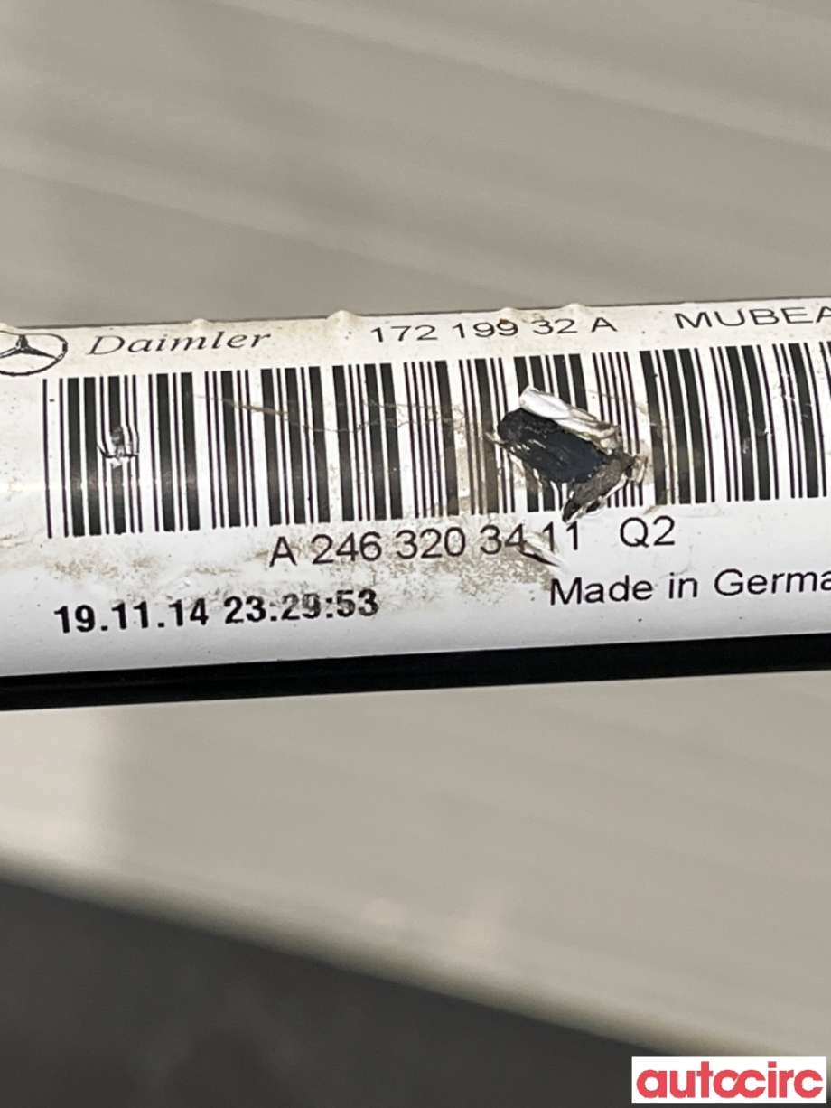 Stabilisatorstag foran til Mercedes A-Klasse 2012-2018 (W176) (W176) (MERCEDES|A2463203411|)