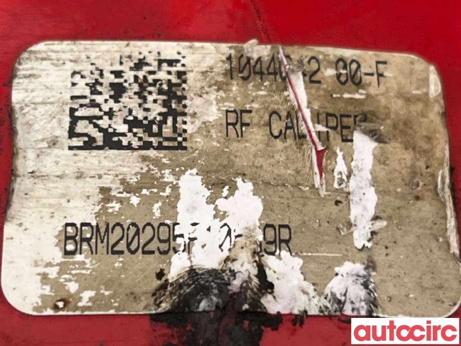 Bremsecaliper høyre foran til Tesla Model 3 2018-2023 (Fase 1)  (TESLA|1044642-00-F|)