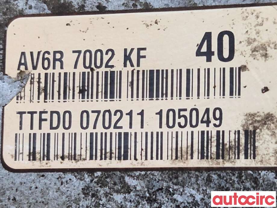 Girkasse manuell 6-trinn til Ford Focus 2011-2014 (Type III, Fase 1)  (FORD|2255835|AV6R-7002-KK|AV6R-7002-KF)