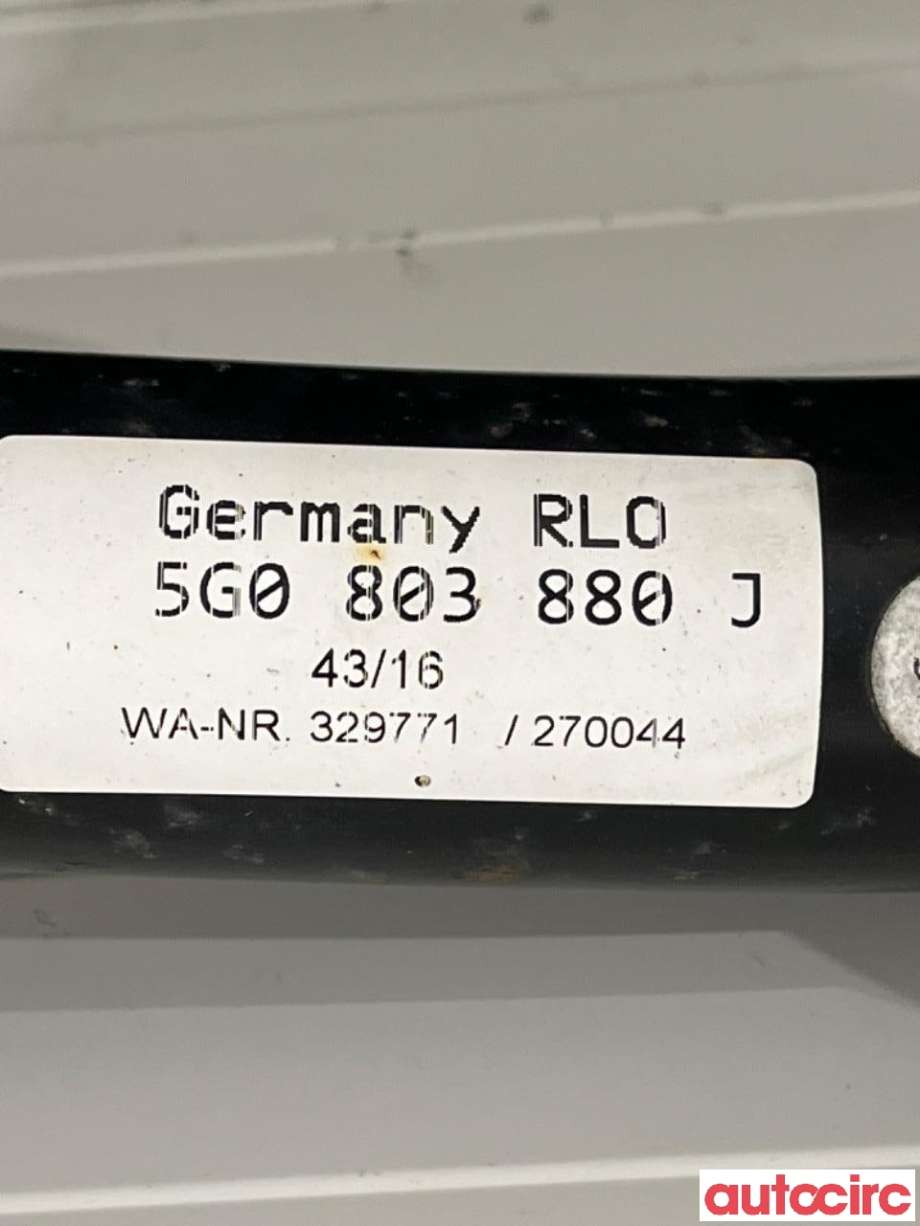 Hengerfeste til VW e-Golf 2017-2020 (Fase 2)  (VOLKSWAGEN|5G0803881F|)