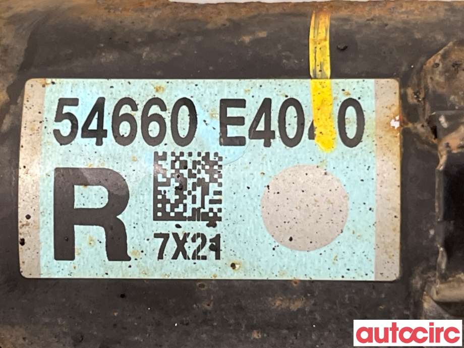 Fjærbein høyre foran til Kia Soul 2014-2019 (Type II)  (KIA|54660E4040|)