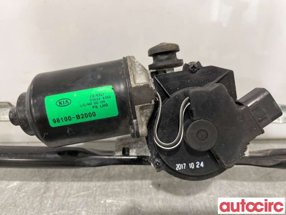 Viskermotor frontrute til Kia Soul 2014-2019 (Type II)  (KIA|98100B2000|03524-8350|98100-B2000)