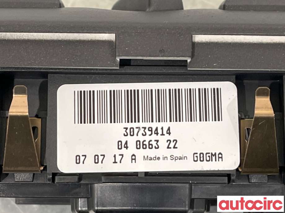 Bryter lys til Volvo XC70 2008-2013 (Type II, Fase 1)  (VOLVO|31443850||30739414)