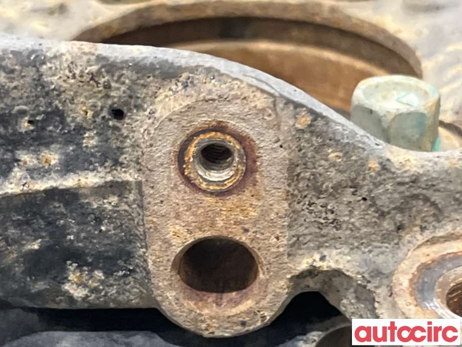 Hjulspindel venstre bak til Mazda CX-5 2012-2017 (Type I)  (MAZDA|KB9A-26-12XA|)