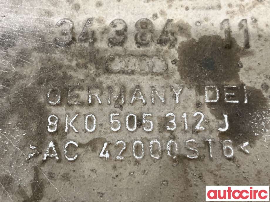 Bærebru høyre bak til Audi A5 2007-2016 (Type I)  (AUDI|8K0505312J|)