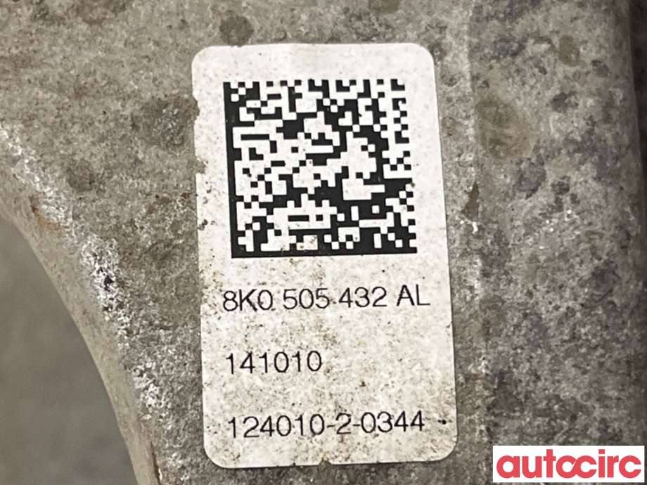 Hjulspindel høyre bak til Audi A5 2007-2016 (Type I)  (AUDI|8K0505432AL||8K0505432AS)