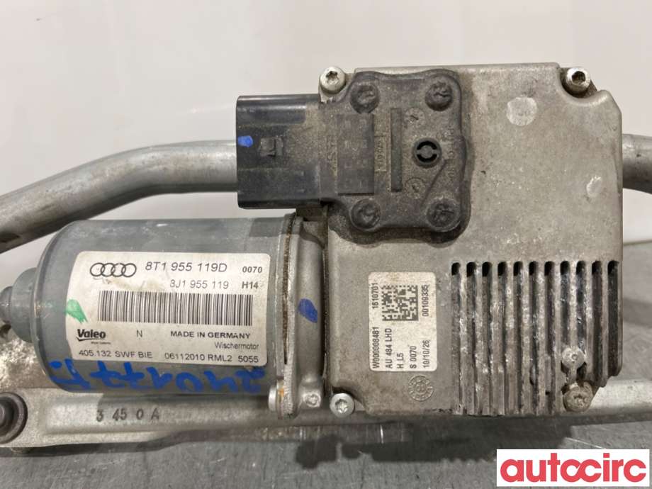 Viskermotor frontrute til Audi A5 2007-2016 (Type I)  (AUDI|8T1955023E|405132|8T1955119D)