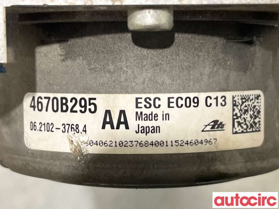 ABS sentral til Mitsubishi Outlander 2015-->> (Type III, Fase 2)  (MITSUBISHI|4670B296|062109-75613|4670B295)