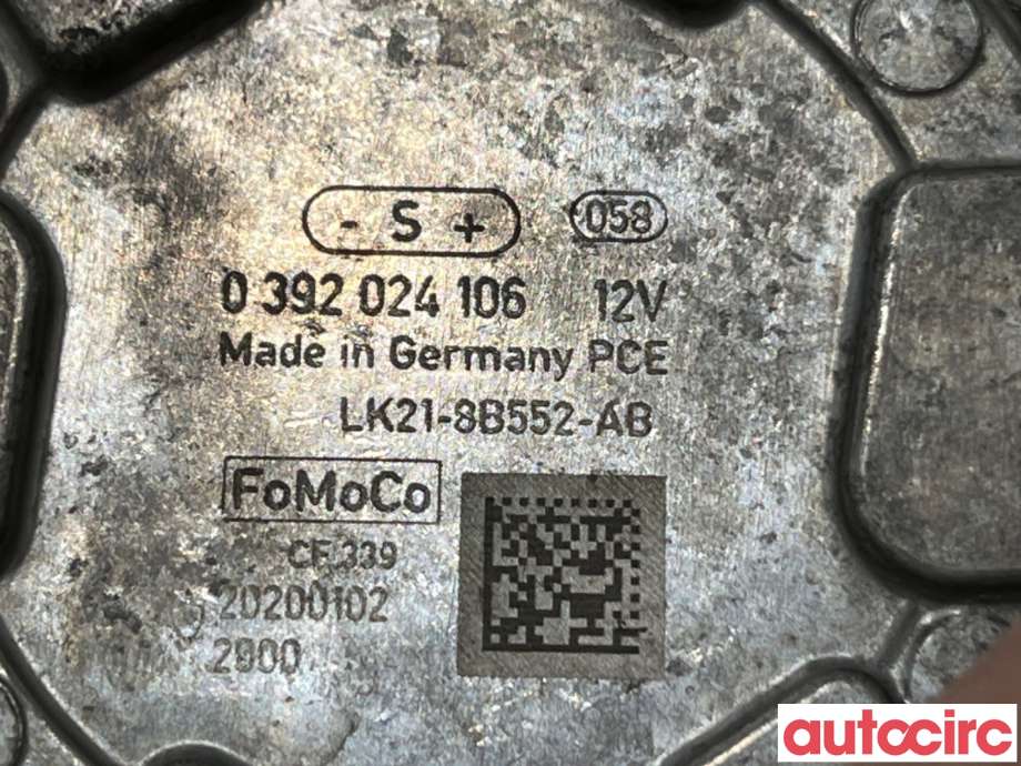 Sirkulasjonspumpe til Ford Transit Courier 2018-2023 (Type I, Fase 2) (FORD|2523129|0392024106|LK21-8B552-AB)