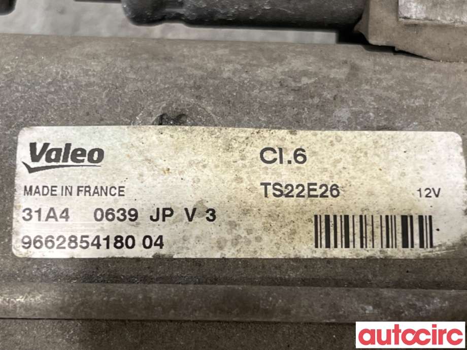 Starter diesel til Citroën Berlingo 2008-2015 (Type II, Fase 1)  (CITROEN|5802CE|TS22E26|9662854180)