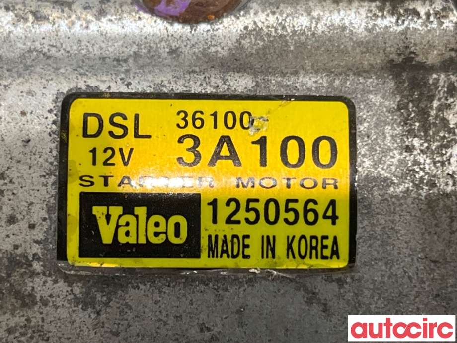 Starter diesel til Hyundai Ix35 2010-2015 (HYUNDAI|361003A100|1250564|36100-3A100)