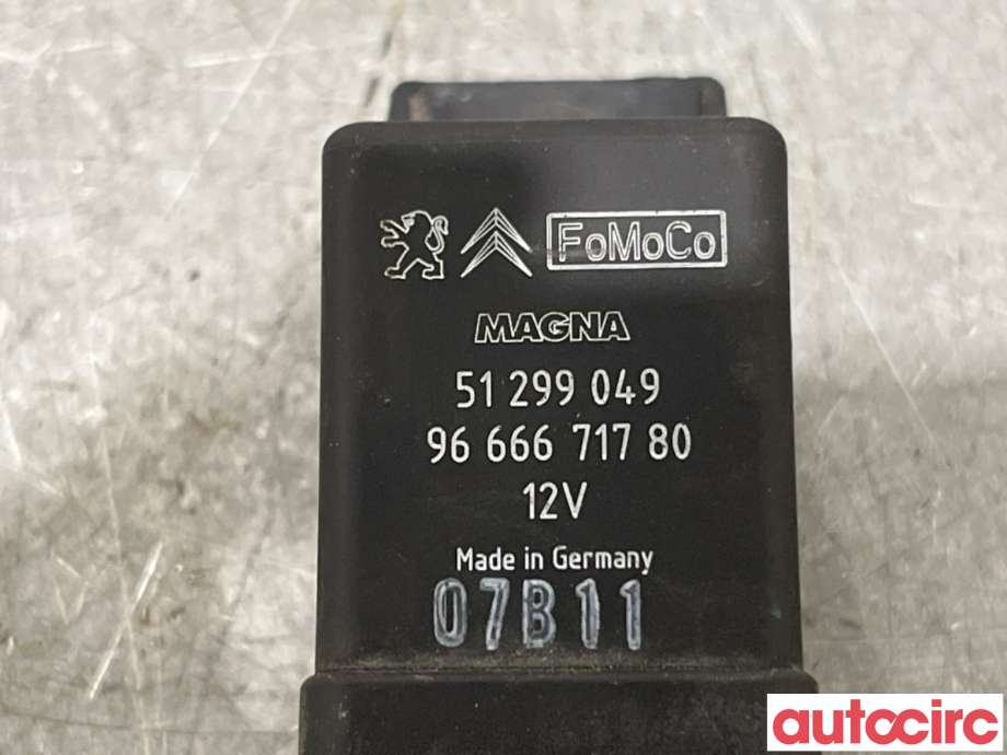 Rele gløde til Ford Focus 2011-2014 (Type III, Fase 1)  (FORD|1865194|51299049|9666671780)
