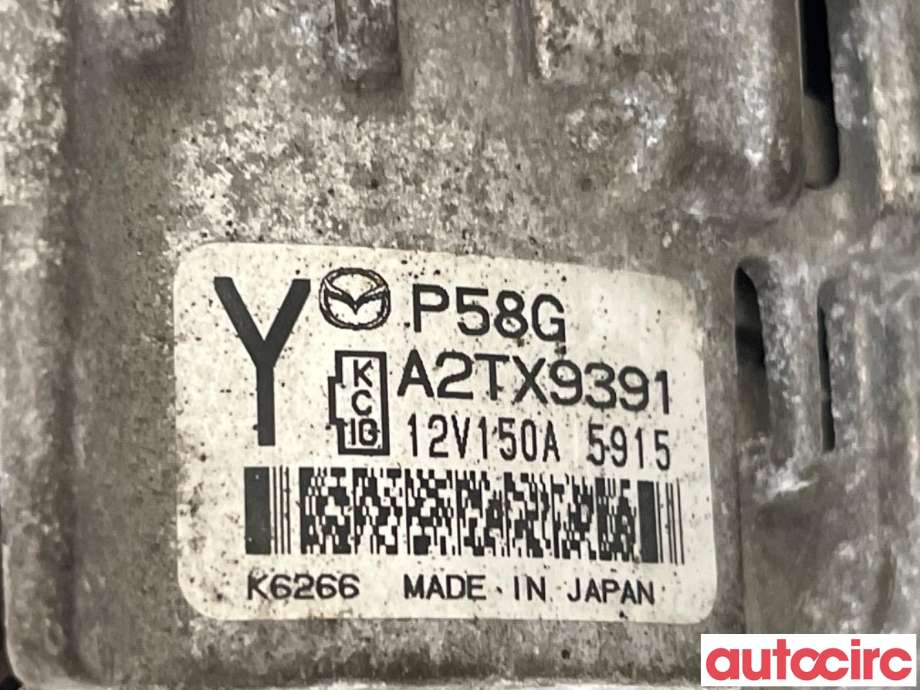 Dynamo til Mazda CX-3 2015-2022  (MAZDA|PY1C-18-300|A2TX9391|P58G)