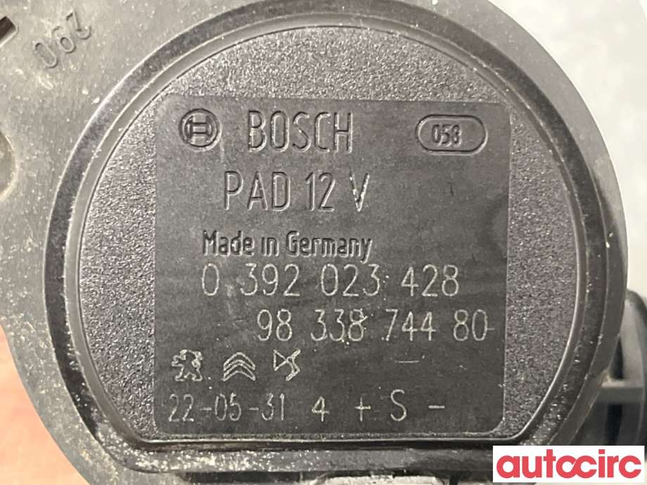 Sirkulasjonspumpe til Peugeot 208 2019-->> (Type II)  (PEUGEOT|9833874480|0392023428)