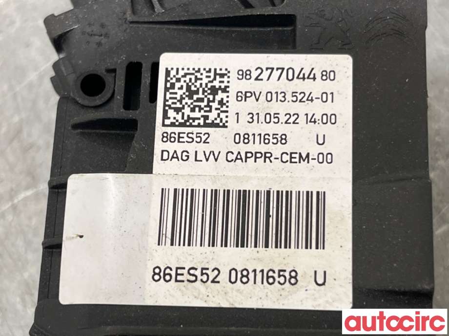 Pedal gass til Peugeot 208 2019-->> (Type II)  (PEUGEOT|9827704480|6PV013524-01)