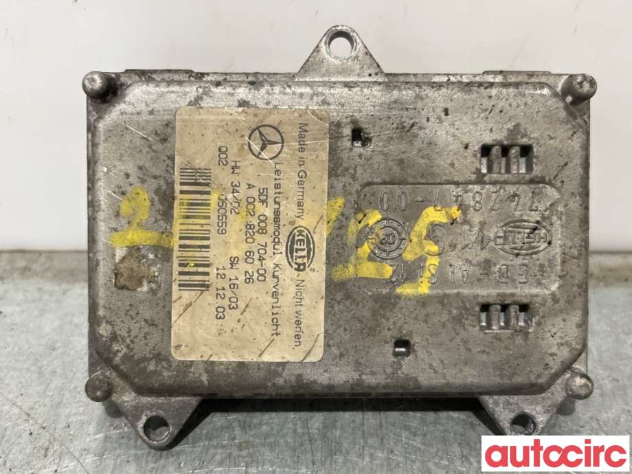 Styreenhet xenon/ballast til Mercedes E-Klasse 2006-2009 (Fase 2) (W211) (W211) (MERCEDES|A0028202426|5DF008704-00|A0028206026)