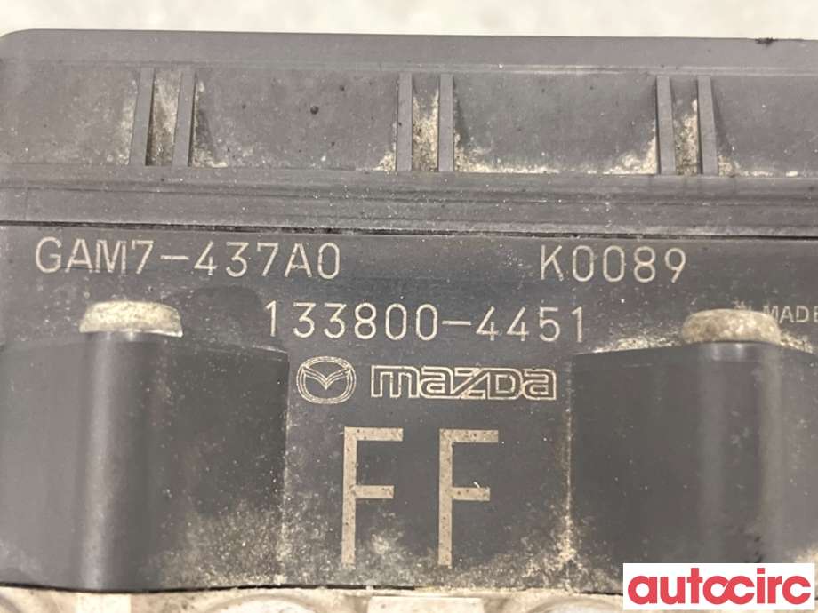ABS sentral til Mazda 6 2008-2010 (Type II, Fase 1)  (MAZDA|GAY7-43-7A0B|133800-4451|GAM7-437A0)