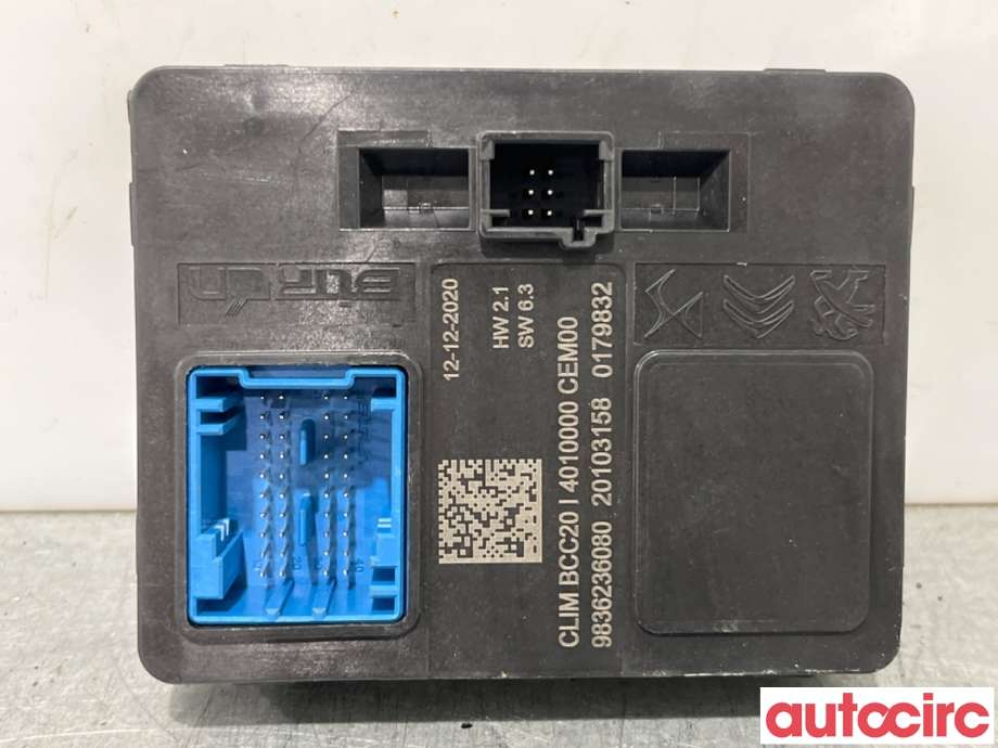 Styreenhet klima/aircondition til Peugeot 2008, 2019-->> (Type II)  (PEUGEOT|1675981680)