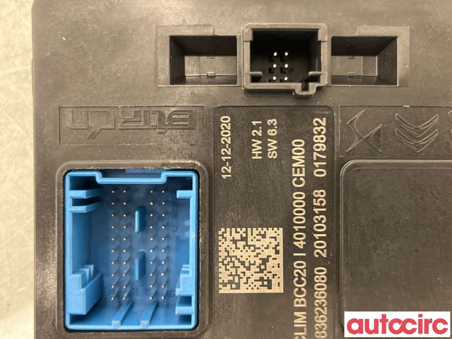 Styreenhet klima/aircondition til Peugeot 2008 2019-->> (Type II)  (PEUGEOT|1675981680||9836236080)