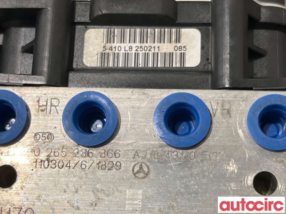 ABS sentral til Mercedes E-Klasse 2009-2013 (Fase 1) (W212) (W212) (MERCEDES|A2184310212|0265236366|A2184310112)