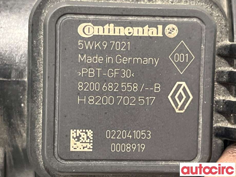 Luftmengde/luftmassemåler til Renault Laguna 2011-2014 Type III, Fase 2  (RENAULT|8200682558|5WK97021)