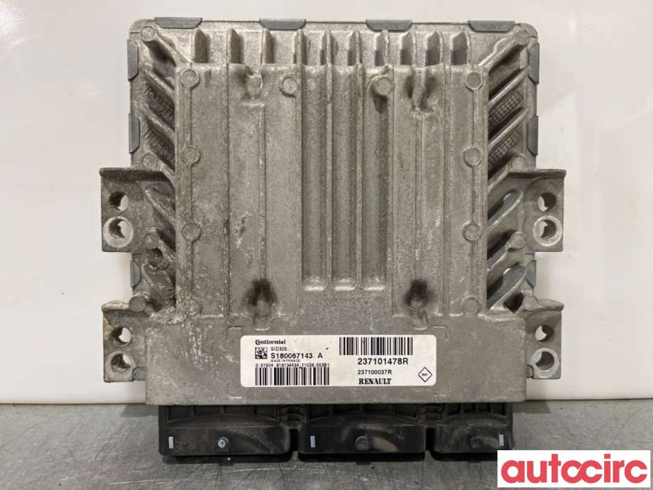 Styreenhet motor til Renault Laguna, 2011-2014 Type III, Fase 2  (RENAULT|237101478R)